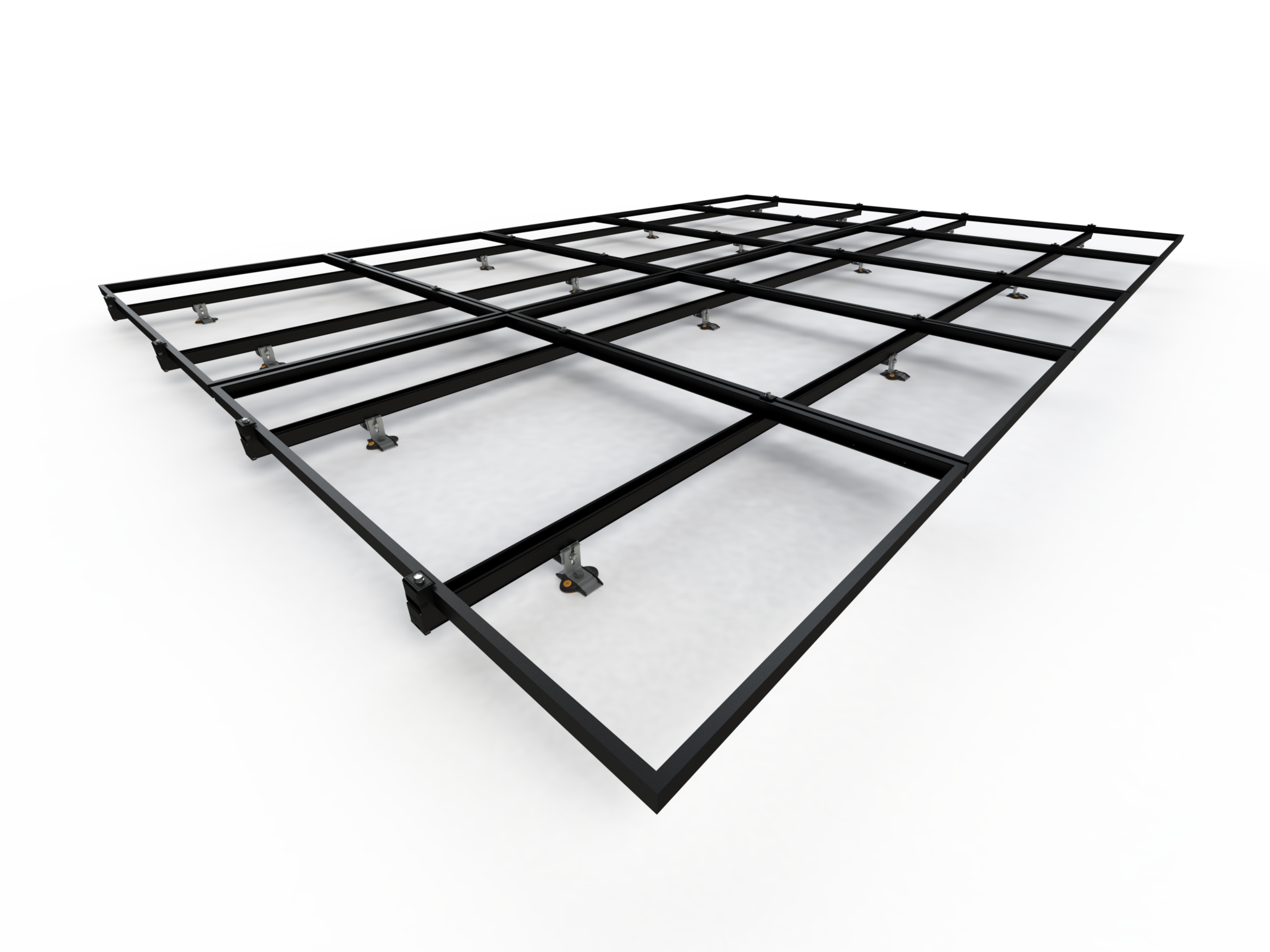 TPO solar panel roof attachment racking system installation
